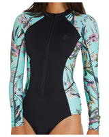 O'Neill Womens Bahia Lycra Front Zip Long Sleeve Surfsuit