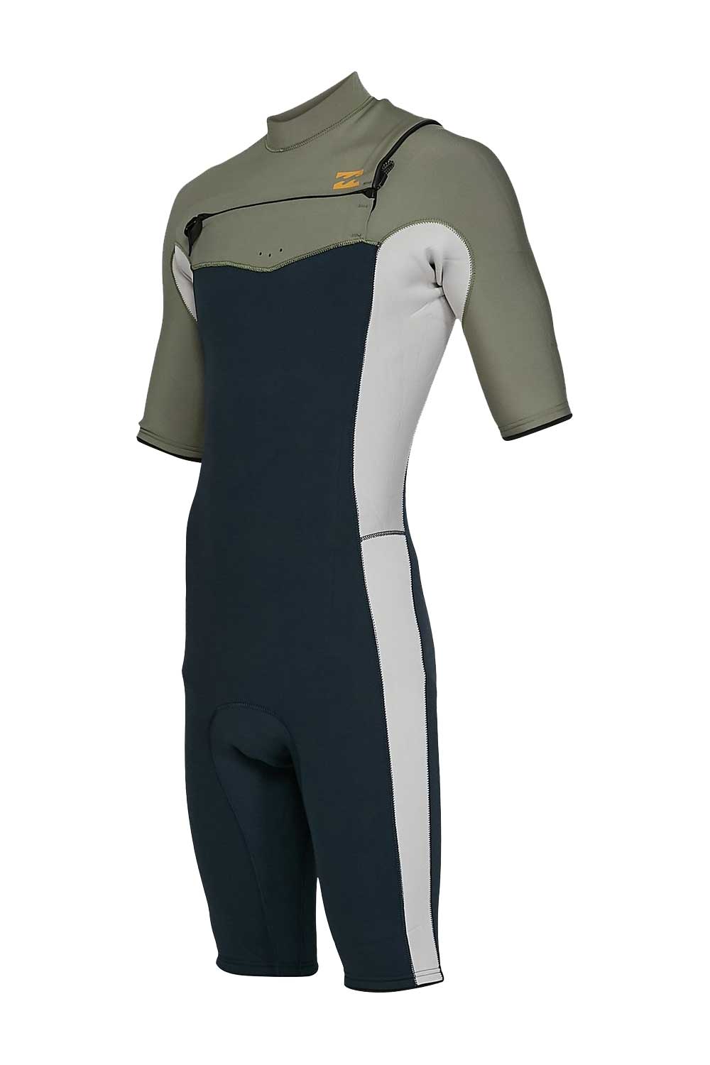 Billabong 202 2mm Revolution Chest Zip Short Sleeve Springsuit