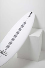 Hayden Shapes HS White NoiZ V2 GROM Surfboard by Craig Anderson