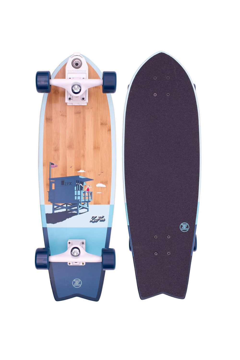 Z-Flex Surf Skate Fish Skateboard