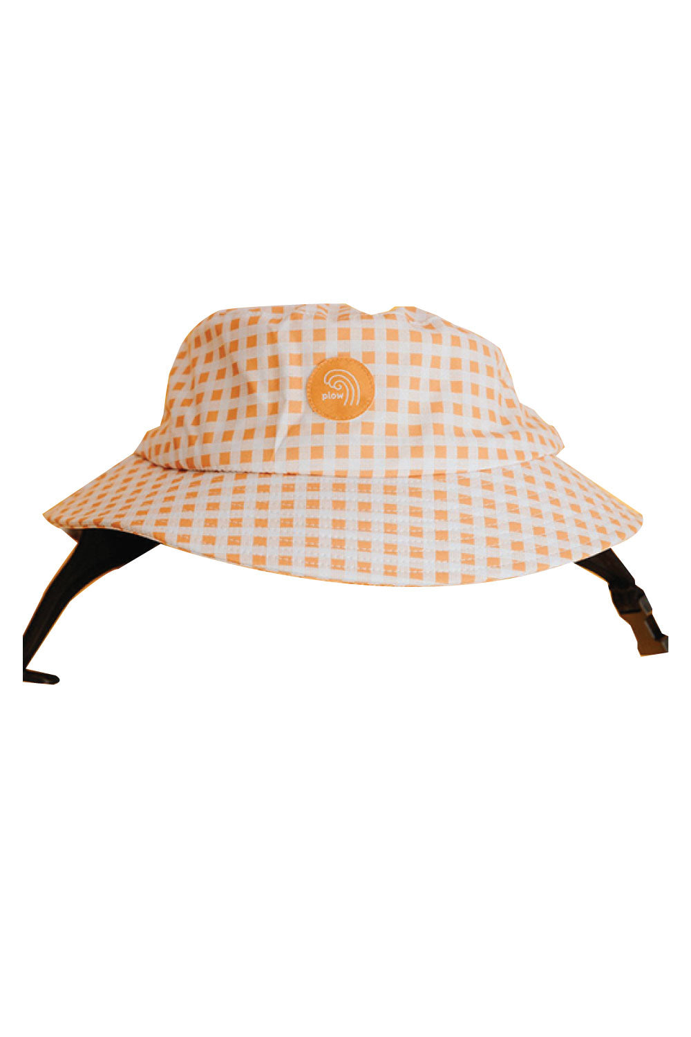 Plow Surf Co Orange Gingham Surf Hat