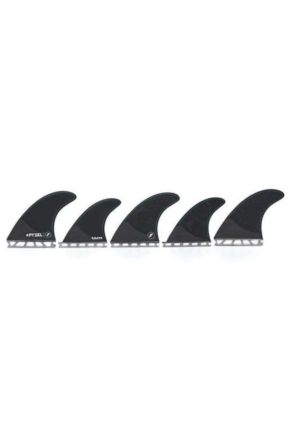Futures Fins Pyzel Medium 5 Fin Tri Quad Set