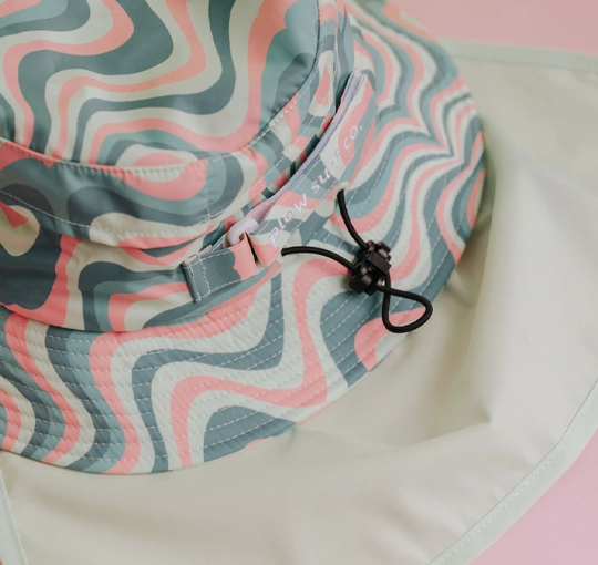 Plow Surf Co Wavy Watermelon Surf Hat