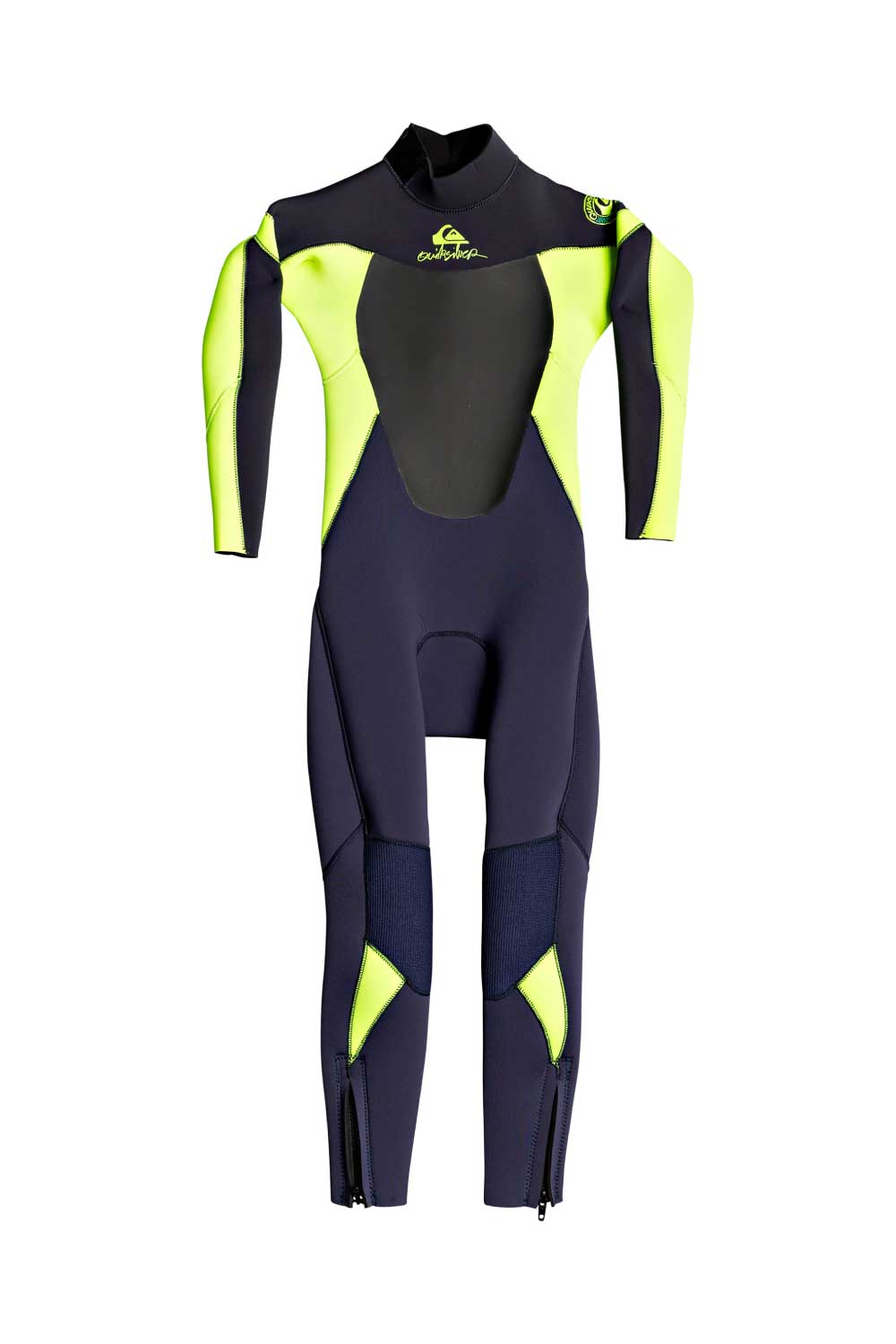 Quiksilver Boys Syncro 3/2mm Backzip Steamer (2-7years)