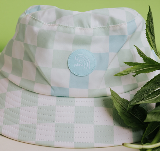 Plow Surf Co Mint Check Surf Hat