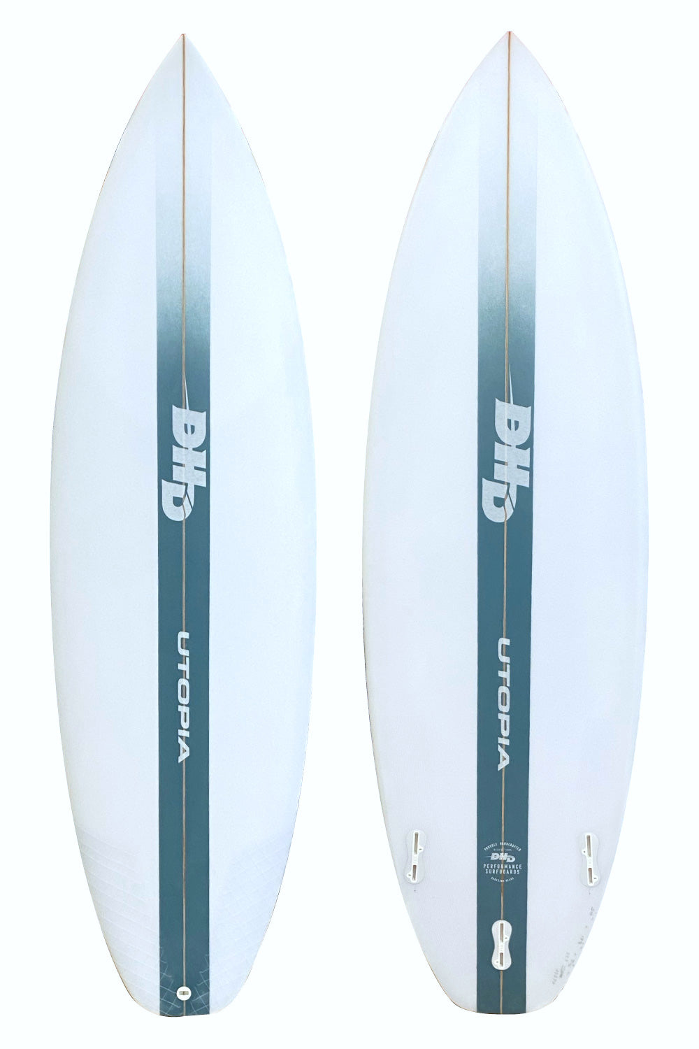DHD Utopia Surfboard Teal Spray