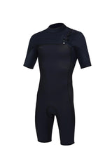 O'Neill Mens Hyperfreak 2mm Short Sleeve Chest Zip Springsuit