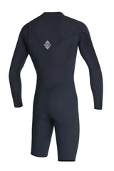 O'Neill Mens Hyperfreak 2mm Chest Zip LS Springsuit