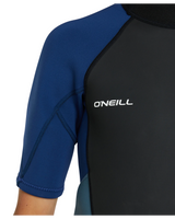 O'Neill Boys Reactor 2 Back Zip 2mm Short Sleeve Springsuit