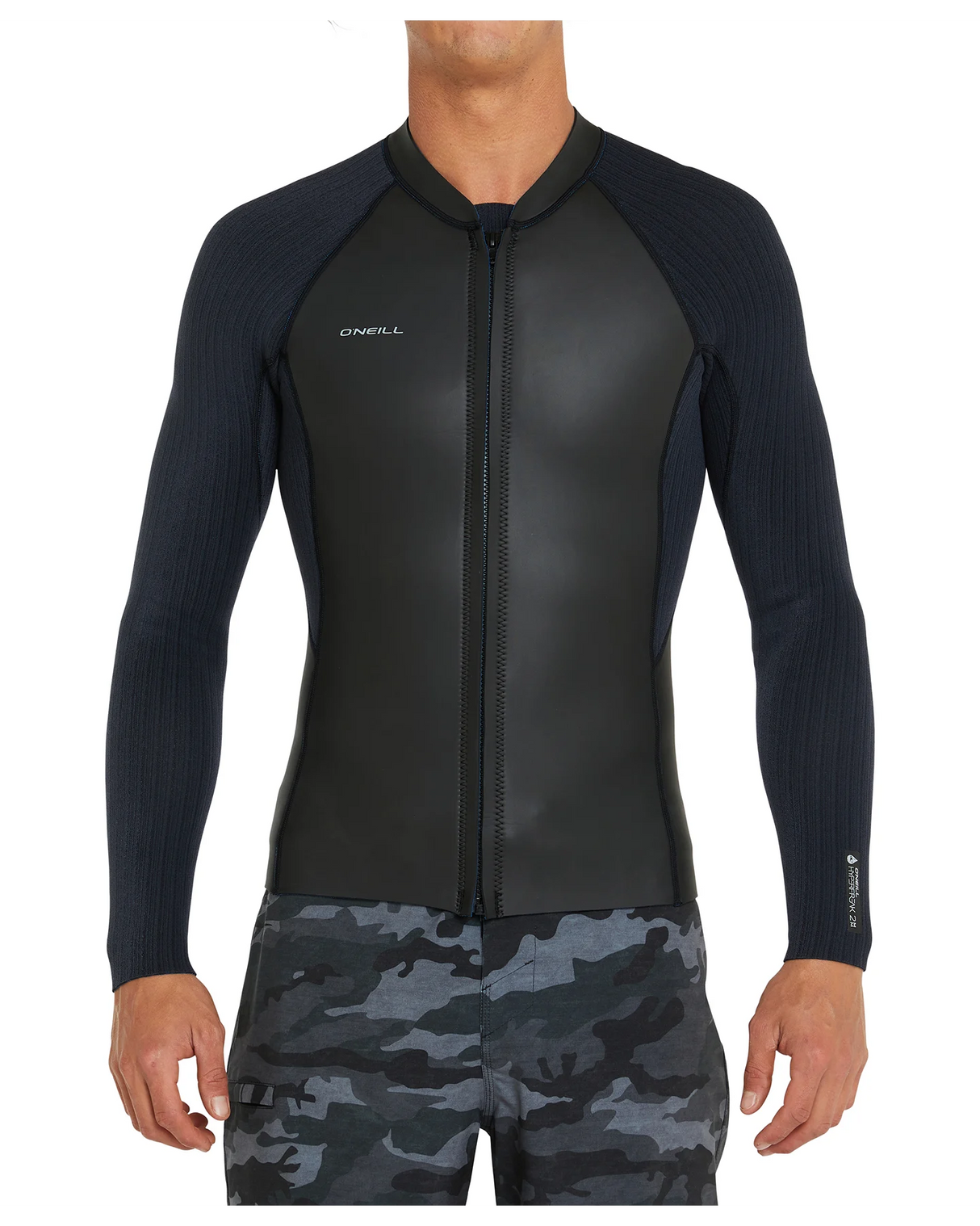 O'Neill Mens Hyperfreak Front Zip LS Wetsuit Jacket | Sanbah Australia