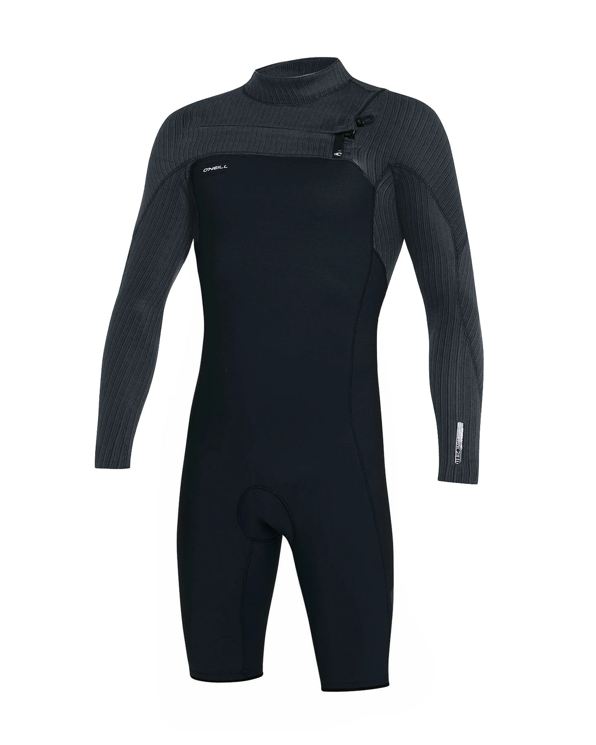 O'Neill Mens Hyperfreak 2mm Chest Zip LS Springsuit