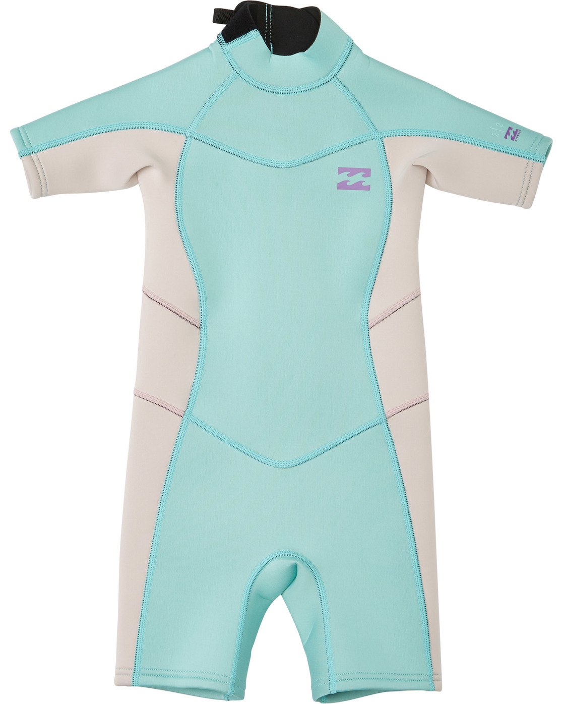Billabong Girls (2-6 years) 2/2mm Toddler Synergy Back Zip Springsuit Wetsuit
