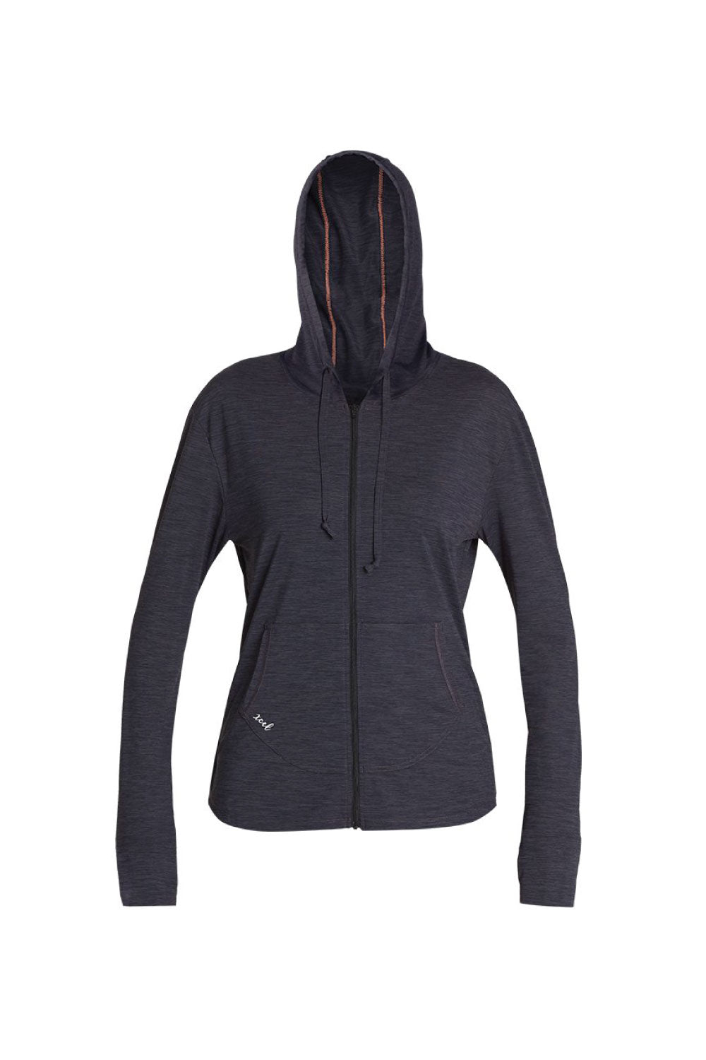 XCEL VENTX Front Zip Logn Sleeve Rashsirt Hoodie