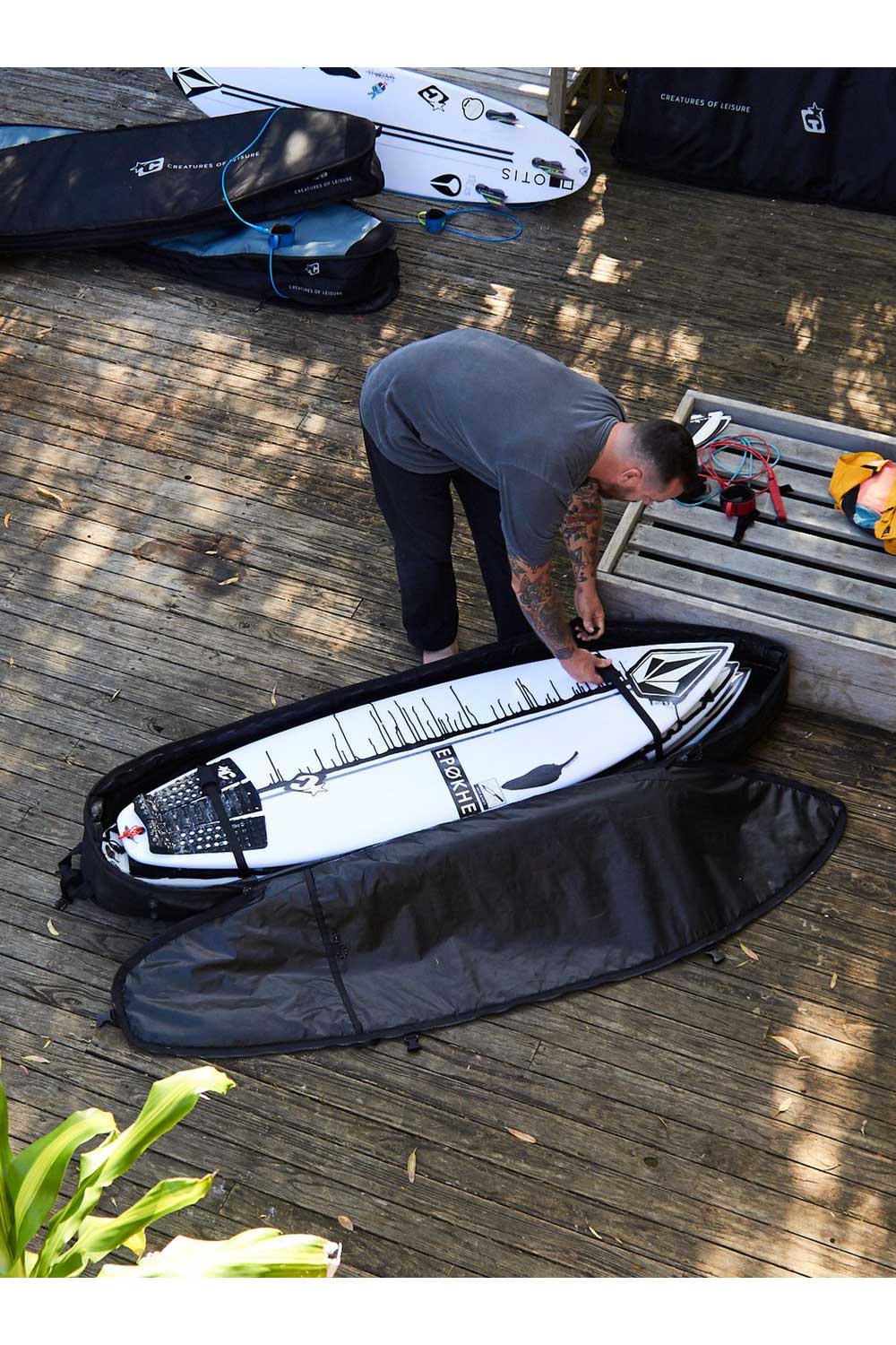 Creatures of Leisure Shortboard Triple Day Use DIAMOND-TECH® 2.0 Board Cover