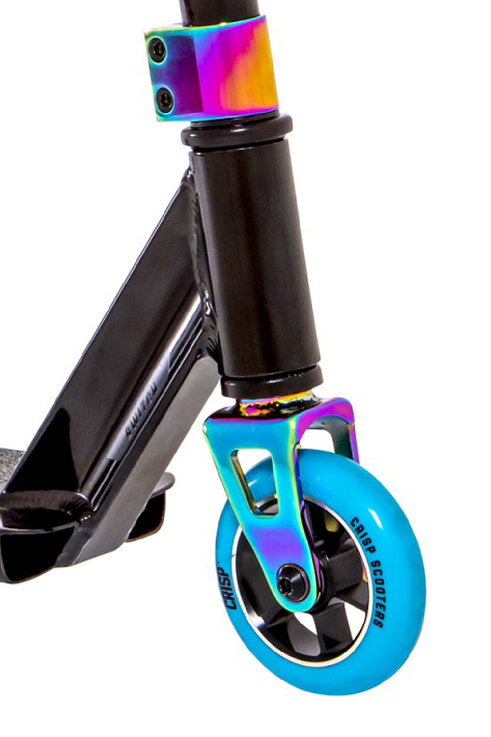 Crisp Switch Mini Scooter - Black / Blue Scooter