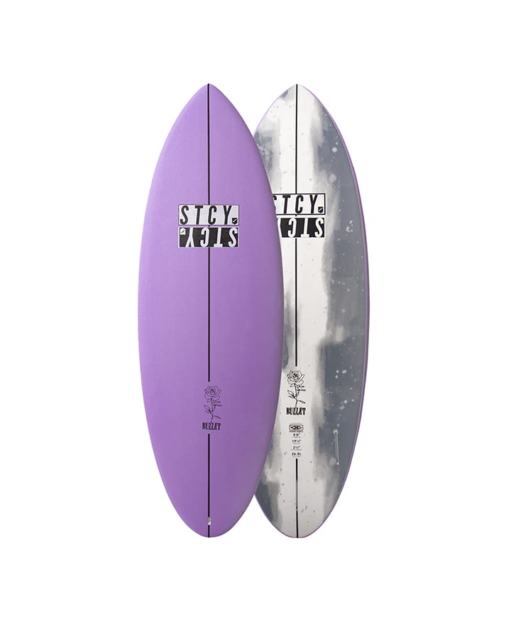 Stacey Bullet Epoxy Softboard - Comes with fins