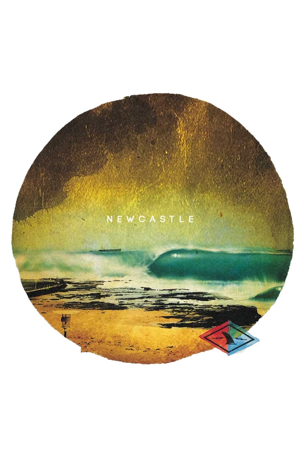 Newcastle Beach Surfing T-Shirt