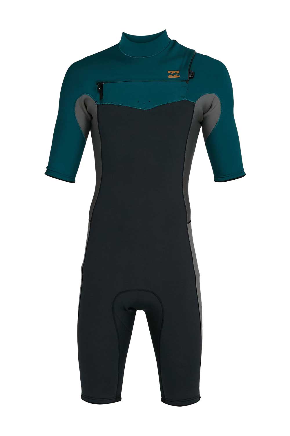 Billabong 202 2mm Revolution Chest Zip Short Sleeve Springsuit