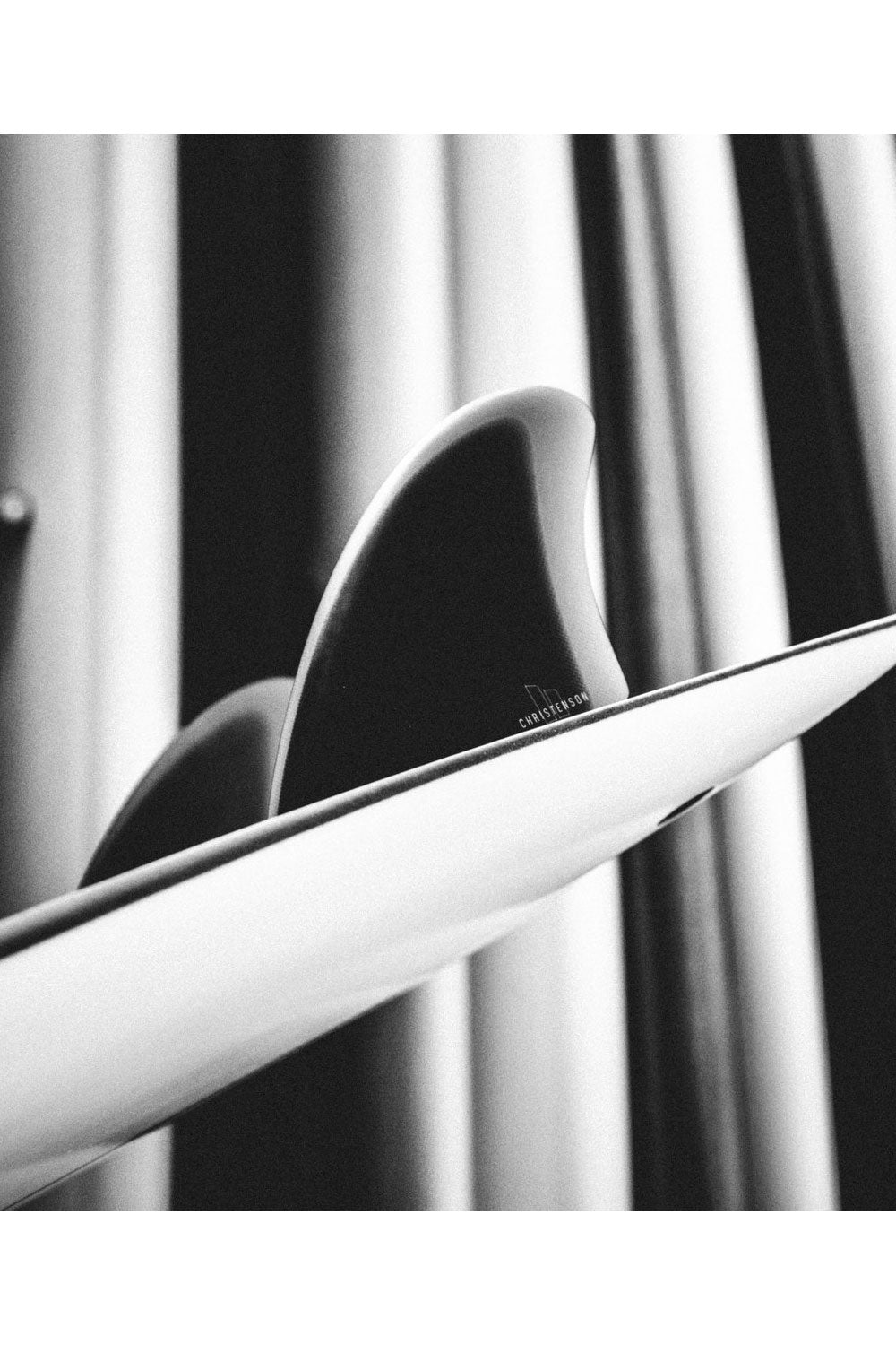 FCS 2 Christenson Keel Fin Set - Black