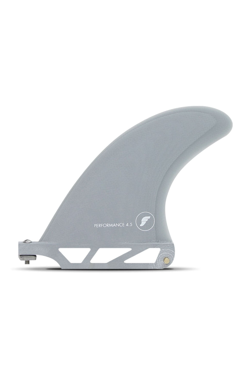 Futures Fins Performance 4.5” Fiberglass Single Longboard Fin - Grey