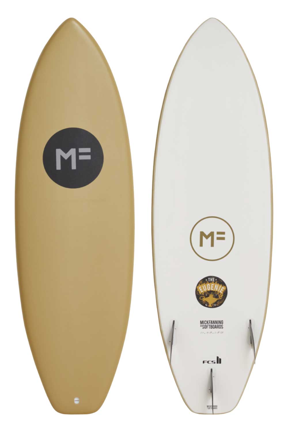 Mick Fanning MF Softboards Eugenie FCS2 - Comes with fins