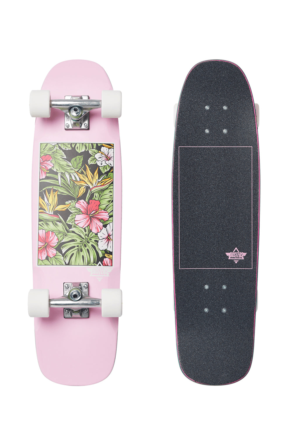 Dusters Skateboards | Dusters Tropic Cruiser Skateboard Pink