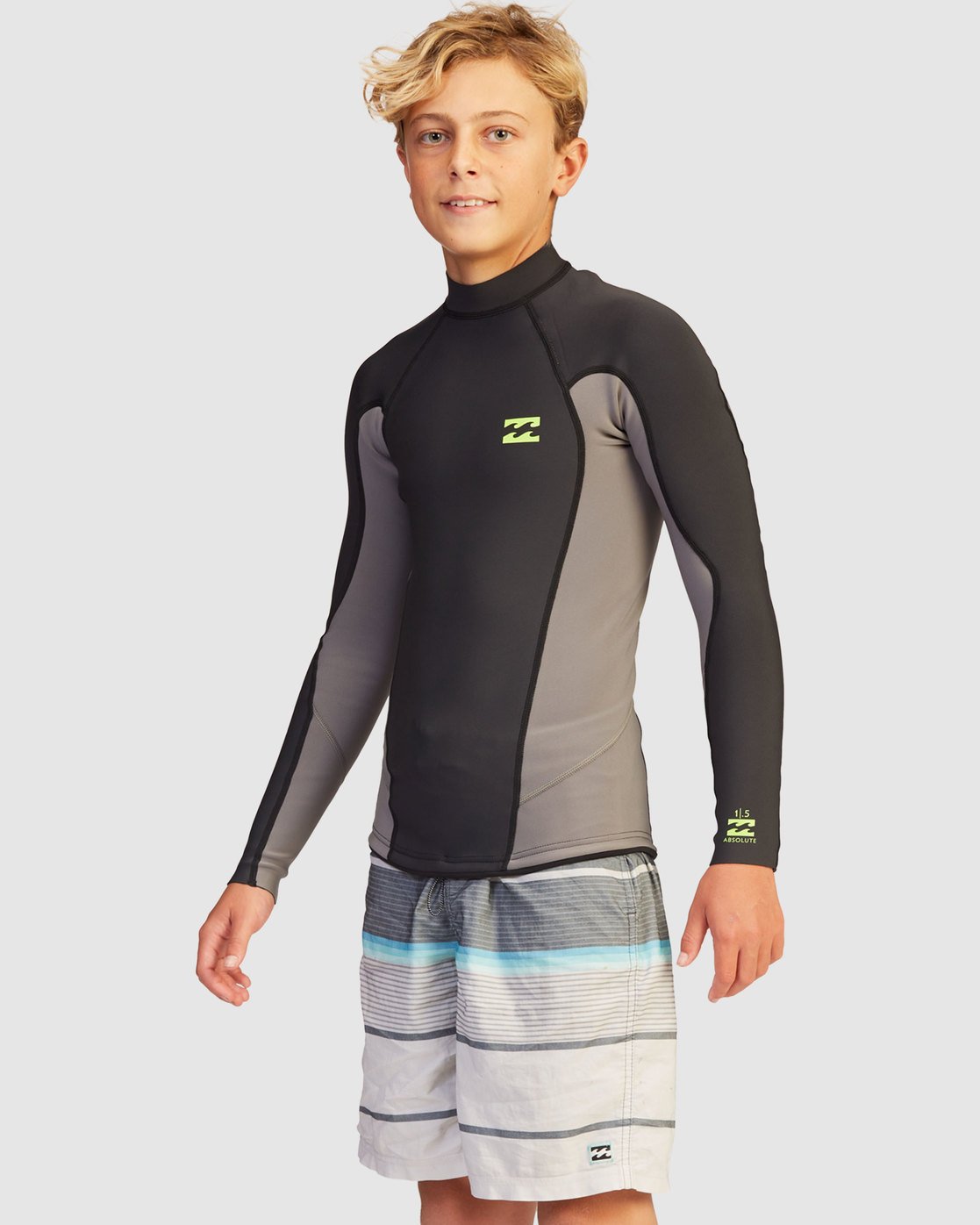 Billabong Boys (8-16 years) 1.5mm Absolute Wetsuit Jacket