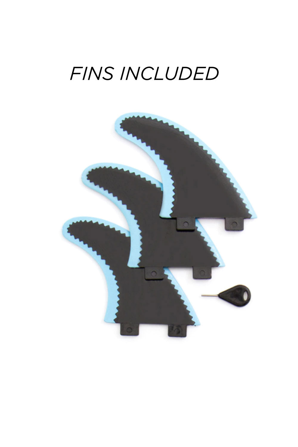 5'6 Ocean & Earth Bug Softboard - Comes with fins