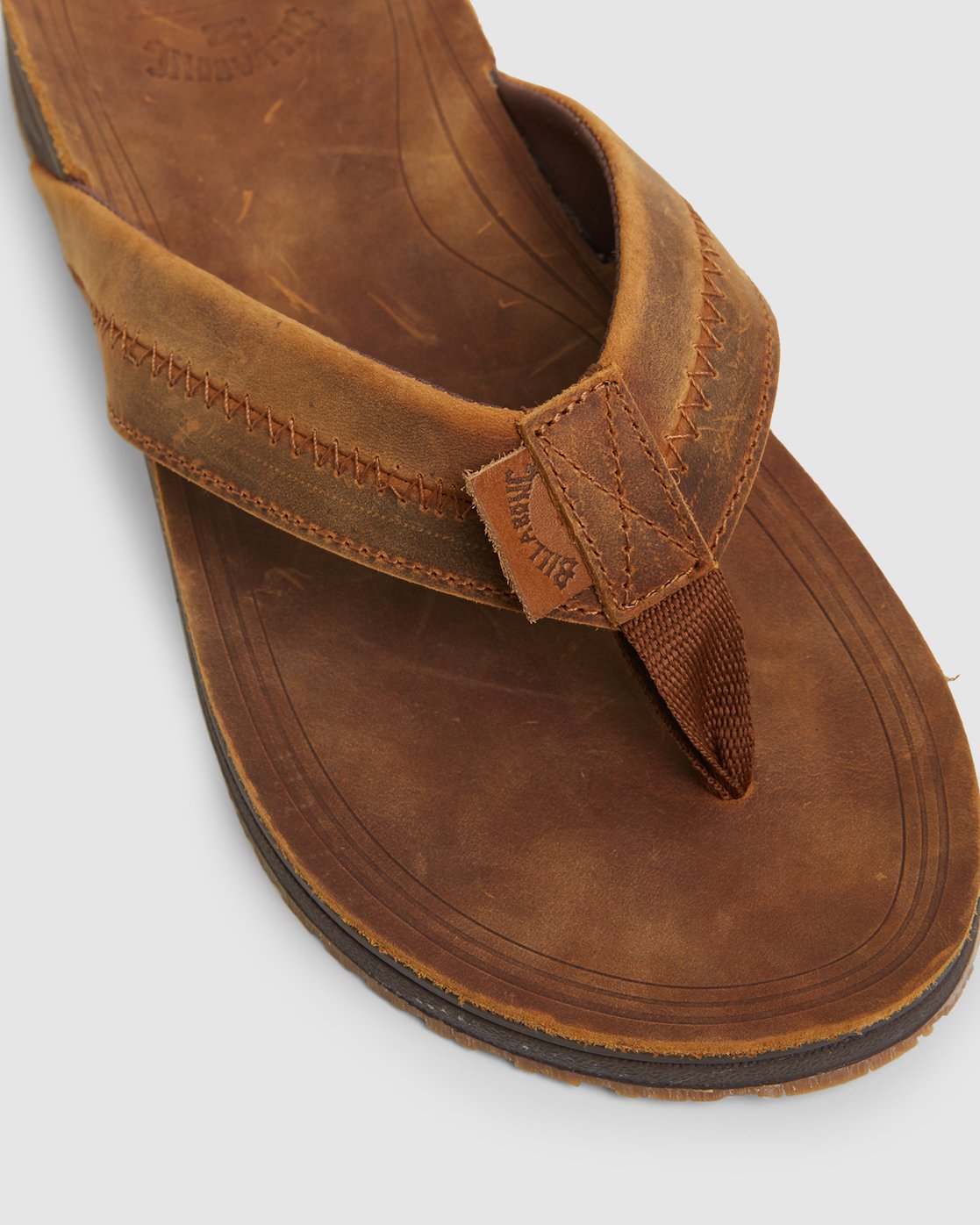 Billabong Mens Brunswick Leather Thongs