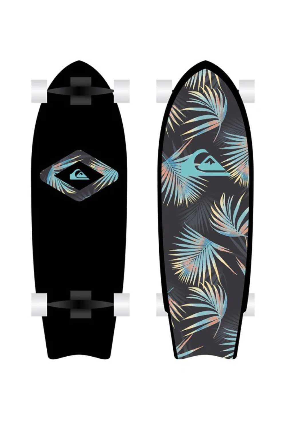 Quiksilver Night Paradise Cruiser Skateboard
