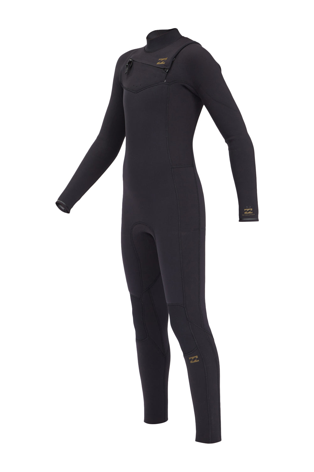 Billabong Boys (6-16) 3/2mm Revolution Steamer Wetsuit - Black/Clay