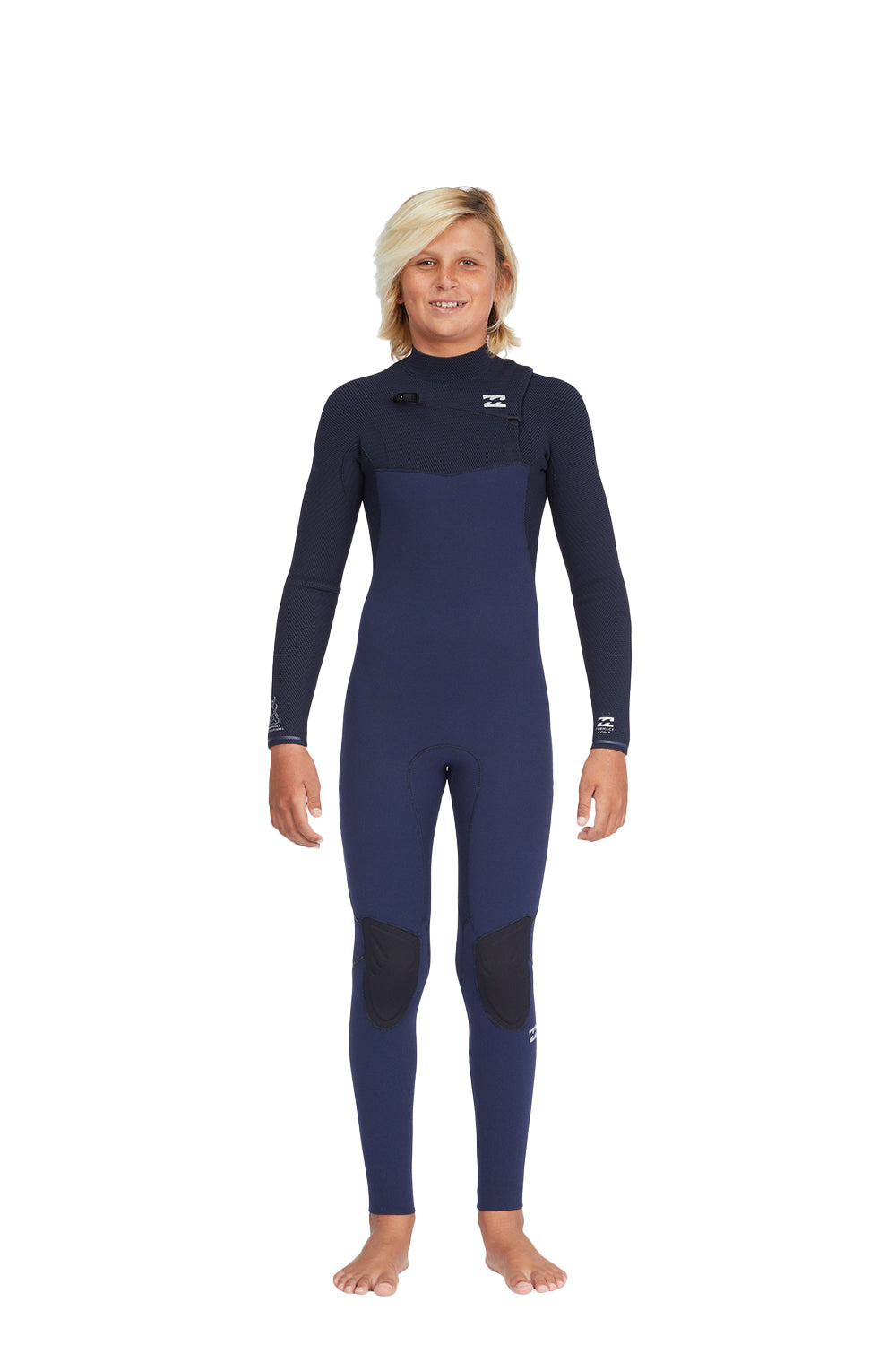 Billabong Boys (8-16) 3/2mm Furnace Comp Chest Zip Steamer