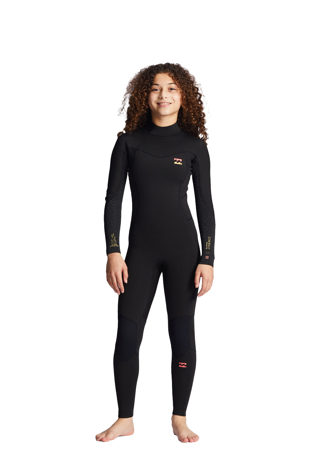 Billabong Girls 3/2mm Synergy Back Zip Steamer | Sanbah Australia