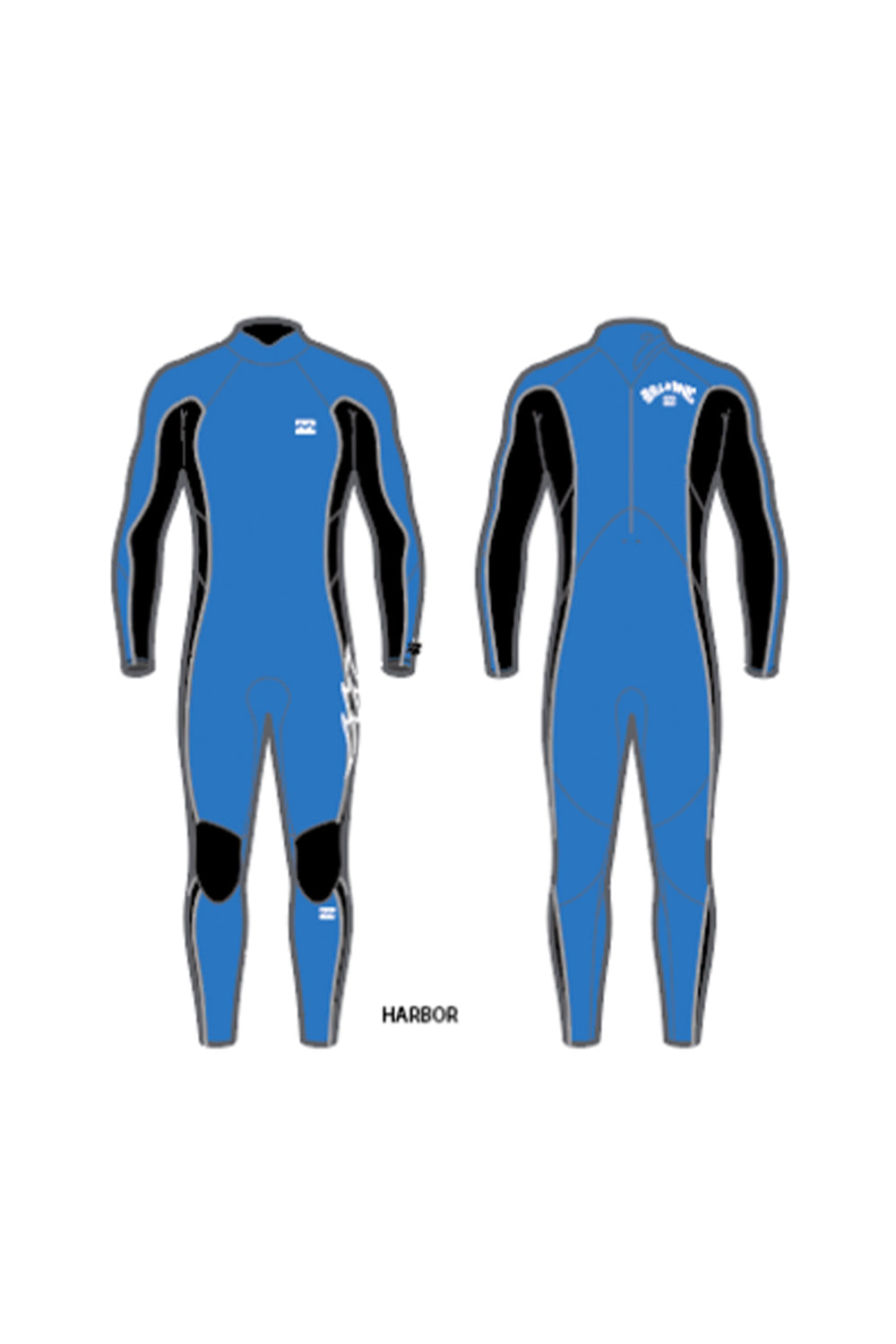 Billabong Boys (0-7) 3/2mm Absolute Back Zip Wetsuit | Sanbah Australia