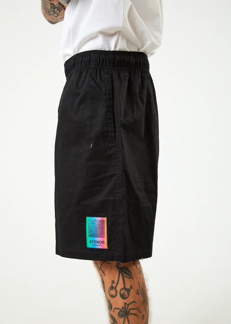 Afends Mens Studio Organic Elastic Waist Shorts | Sanbah Australia