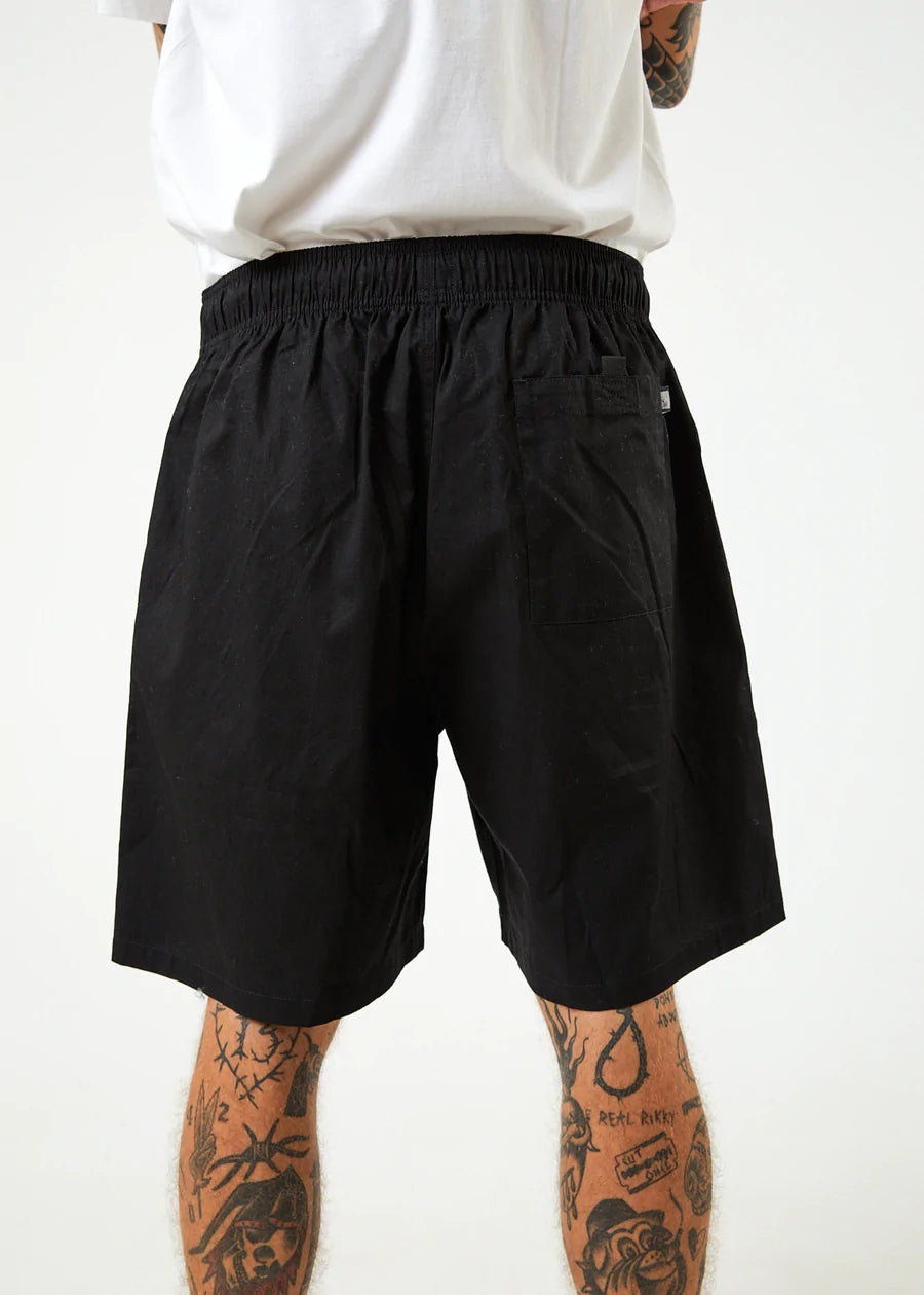 Afends Mens Studio Organic Elastic Waist Shorts | Sanbah Australia