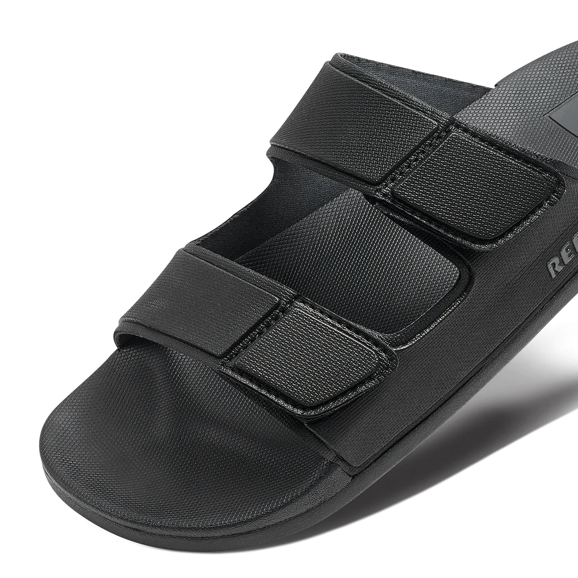 Reef Mens Cushion Tradewind Slides Black