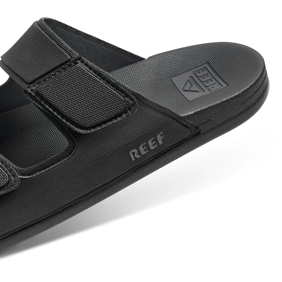 Reef Mens Cushion Tradewind Slides Black