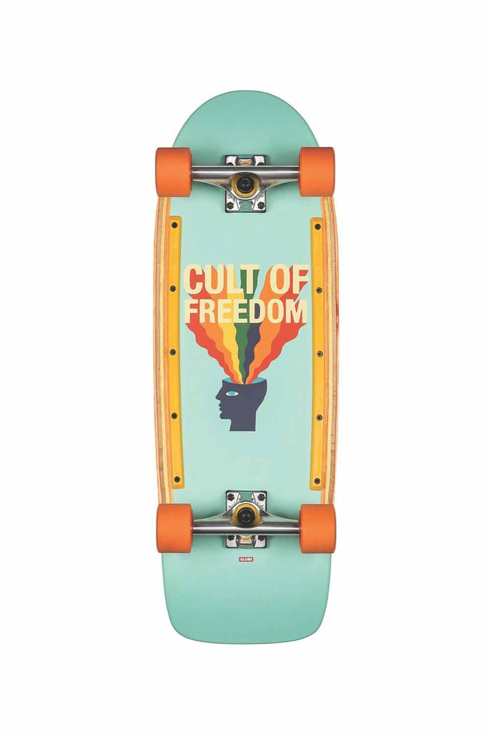 Globe Skateboards | Burner Cult Of Freedom Explode Cruiser Skateboard