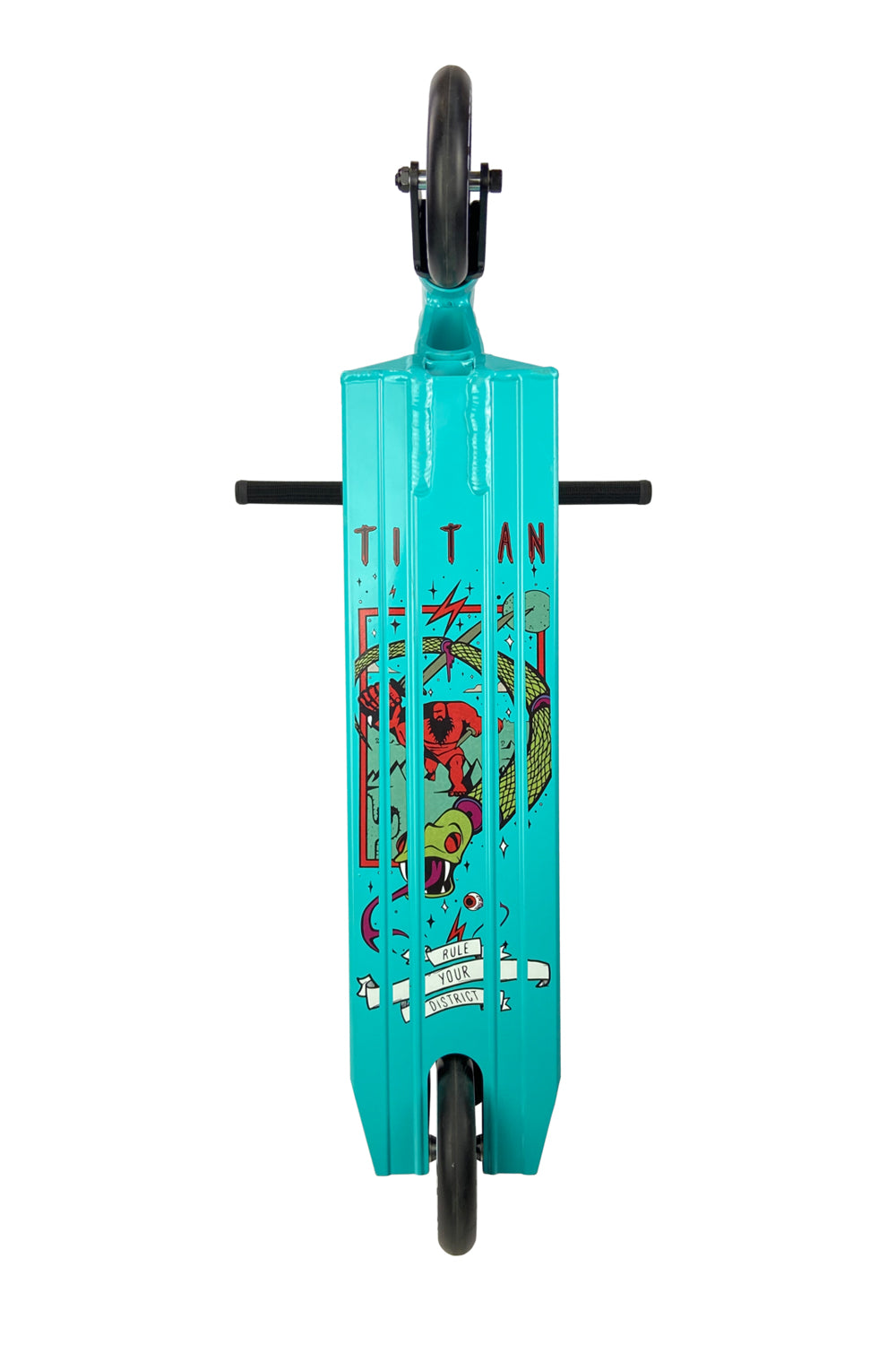 District Titan Complete - Sky Blue / Black W 120mm Wheels Scooter