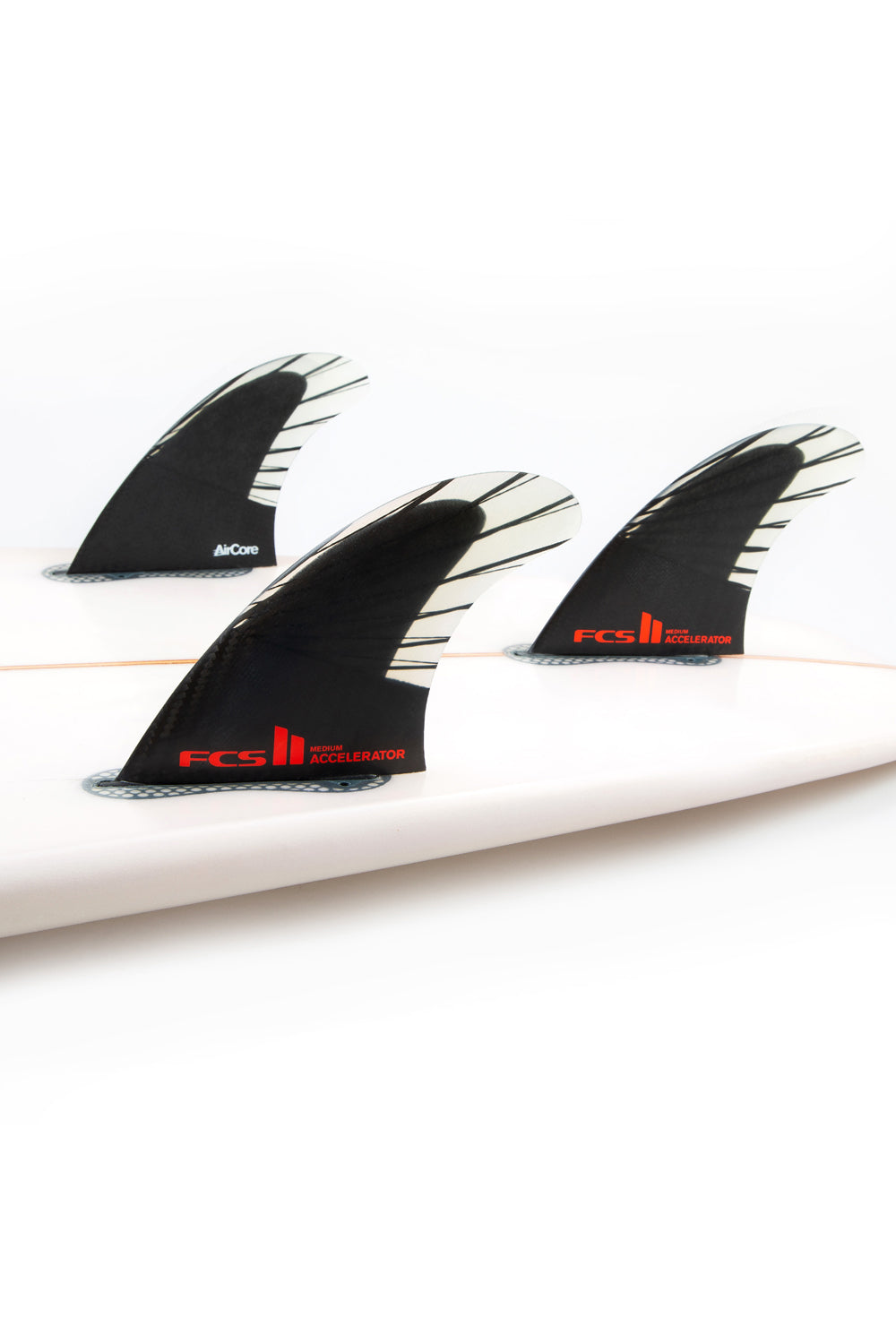 FCS 2 Accelerator PC Carbon Tri Fin Set