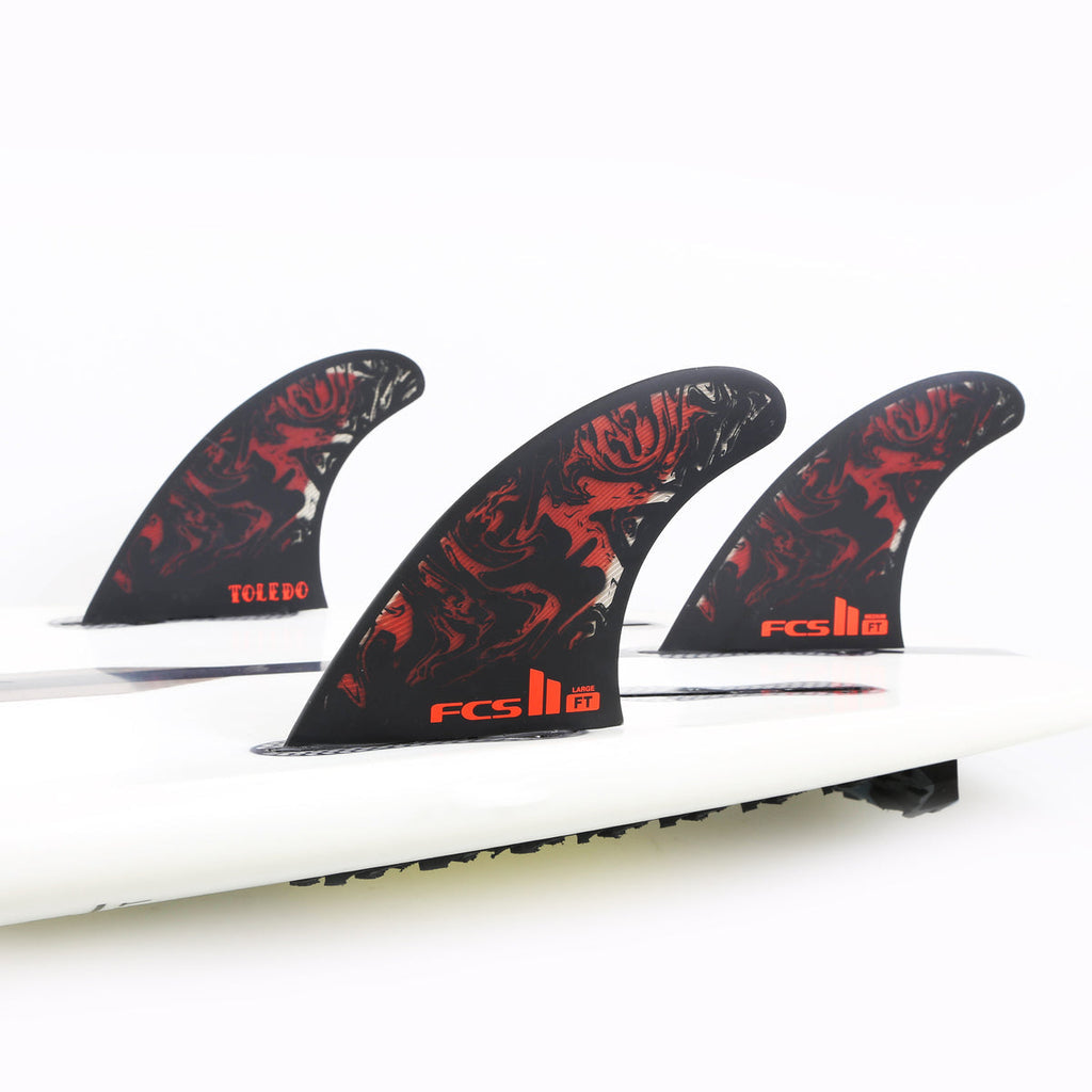 FCS2 Filipe Toledo FT PC Tri Fin Set