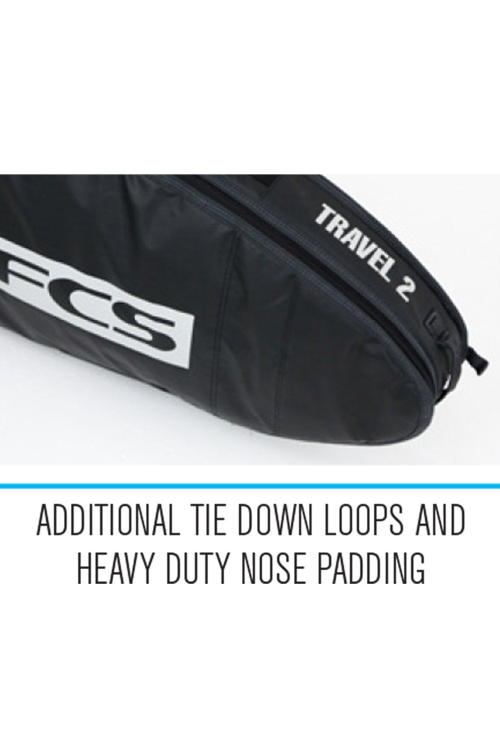 FCS Travel 2 All Purpose Surfboard Cover