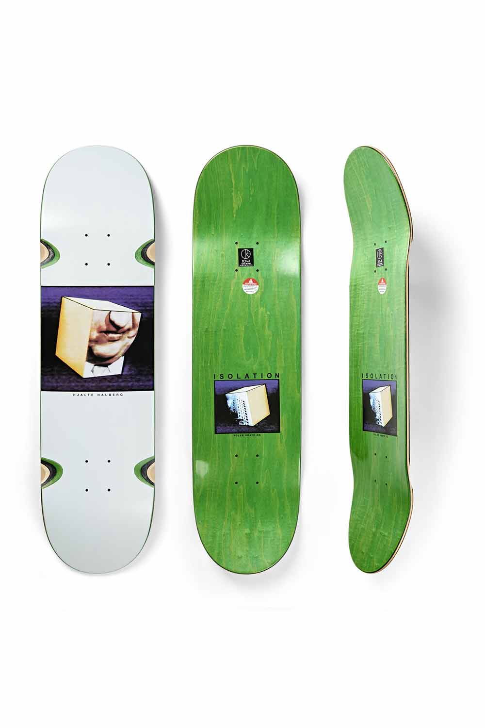 Polar Skate Co | Polar Hjalte Halberg Isolation Skateboard Deck