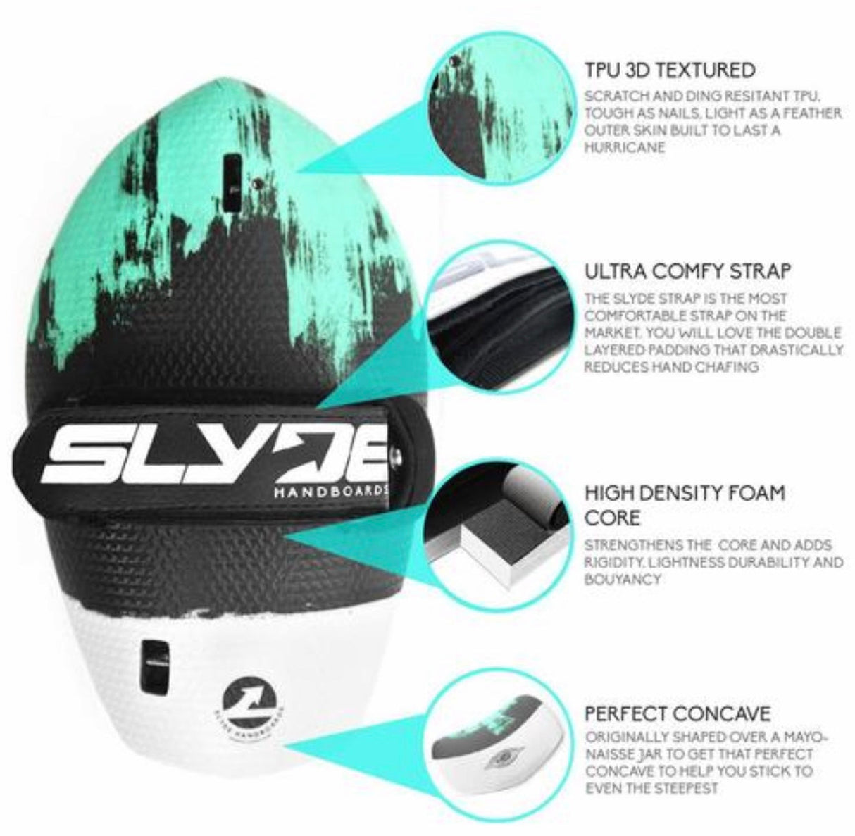 Slyde Bula Shorebreak Handplane