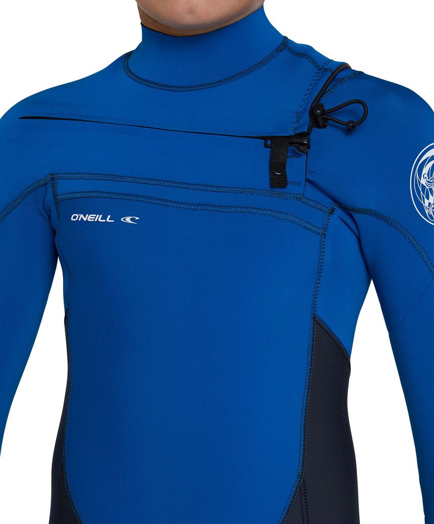 O'Neill Boys Defender 3/2mm Steamer Chest Zip Wetsuit