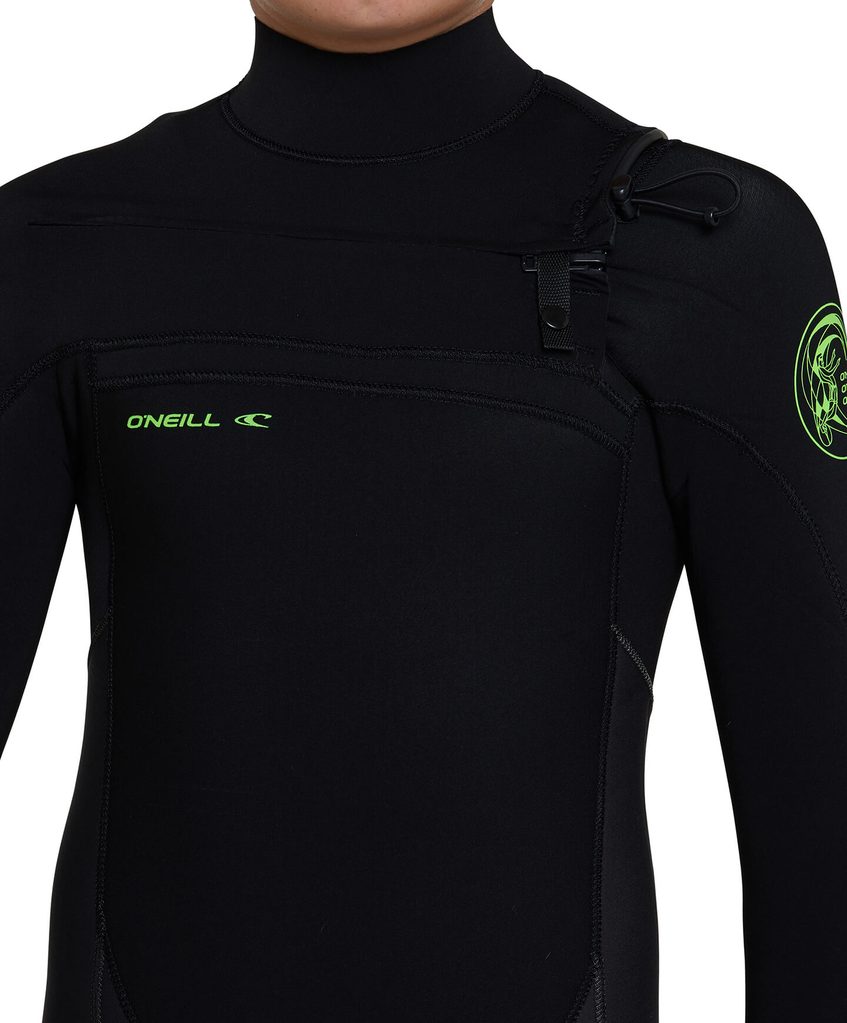 O'Neill Boys Defender 3/2mm Steamer Chest Zip Wetsuit