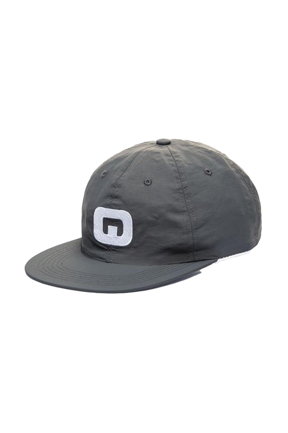 Quasi Letterman 6 Panel Hat - Grey