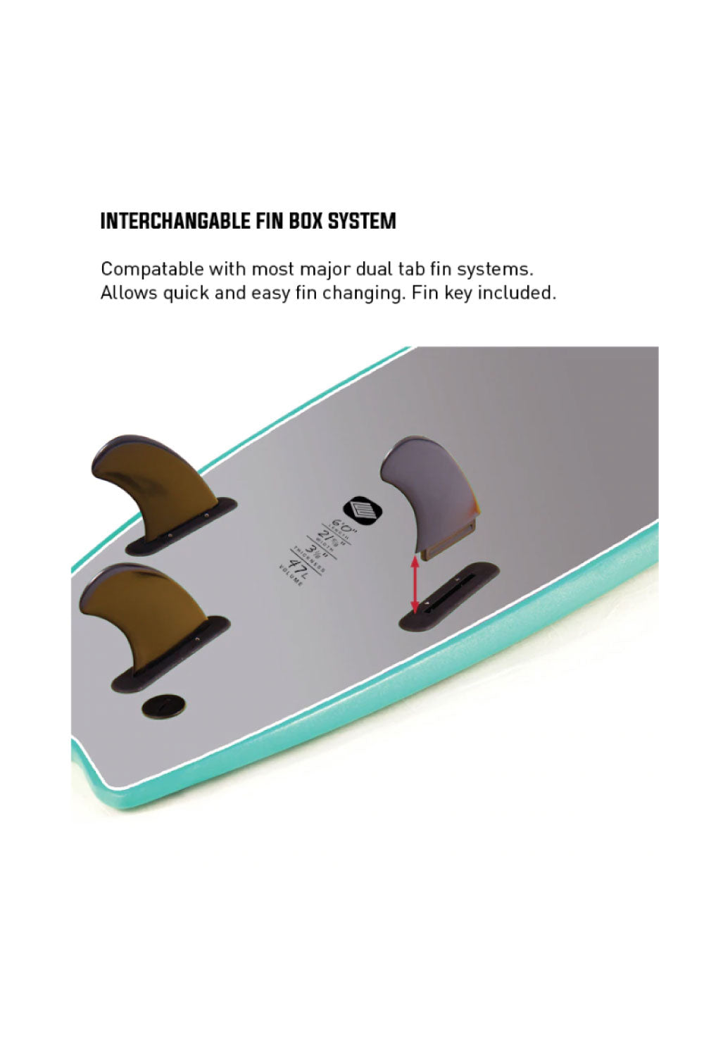 6'6 Ocean & Earth Ezi Rider Softboard