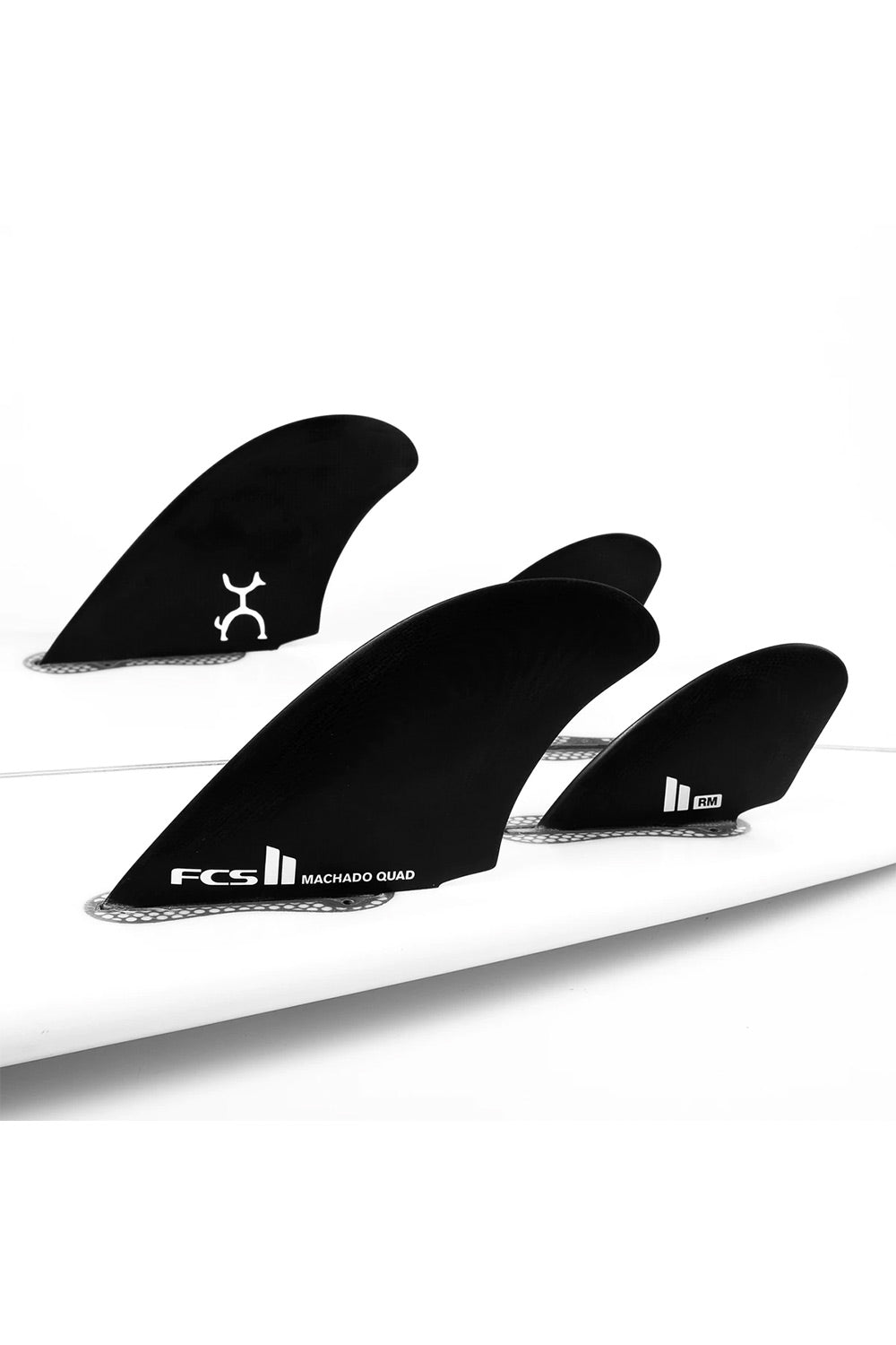 FCS2 Rob Machado Quad Fin Set PG - Black